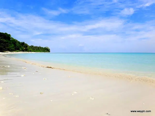 White Sand Beach of Malamawi Island in Basilan