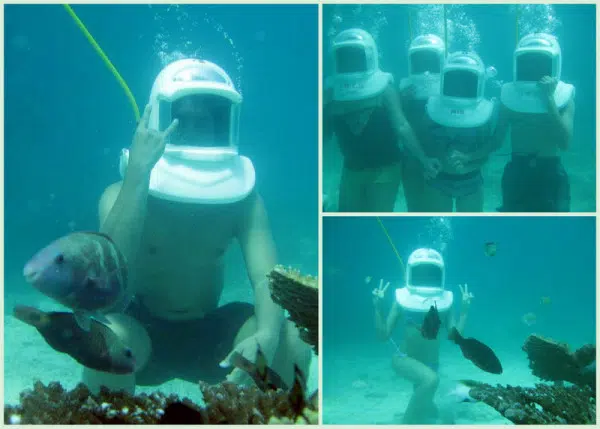 Helmet Diving