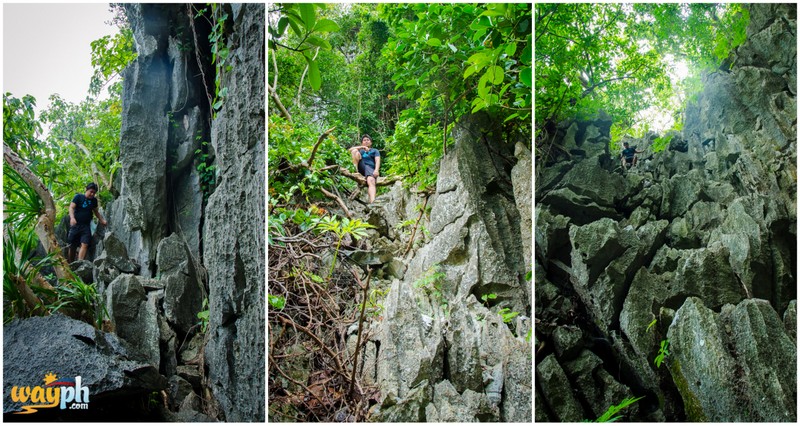 Taraw cliff