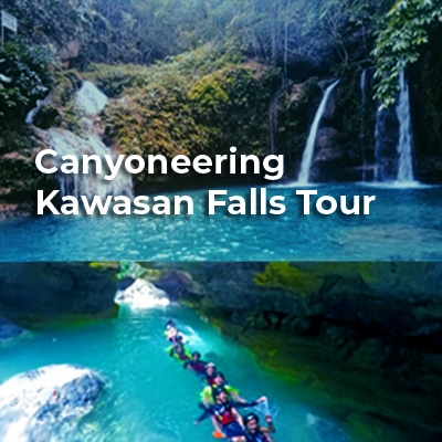 Canyoneering + Kawasan Falls Tour