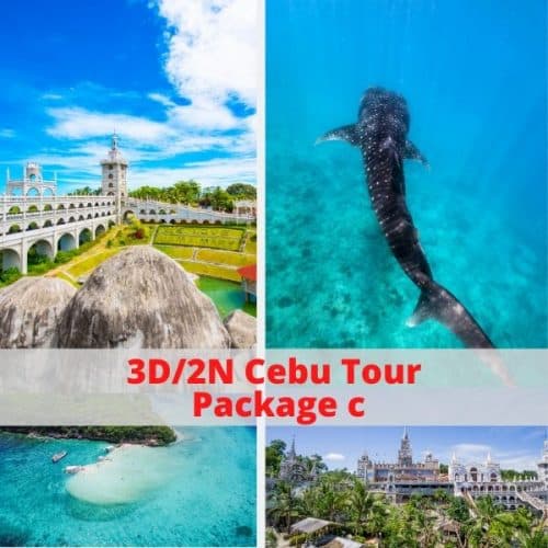 3D2N Cebu tour package City Tour + Oslob + Simala