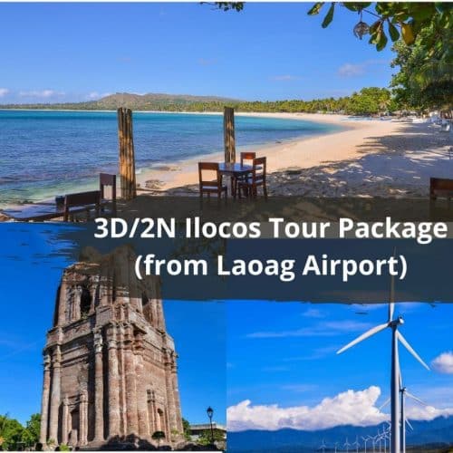 Ilocos Tour Package (LAOAG Airport Pick-up)