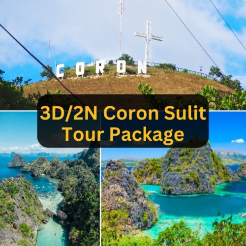 3D2N Coron Sulit Tour Package