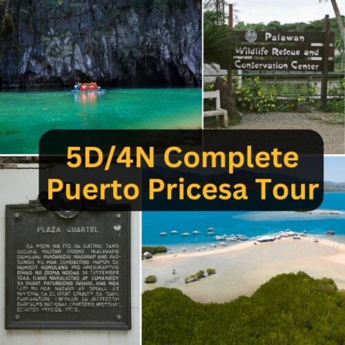 5D 4N Complete Puerto Princesa Tour