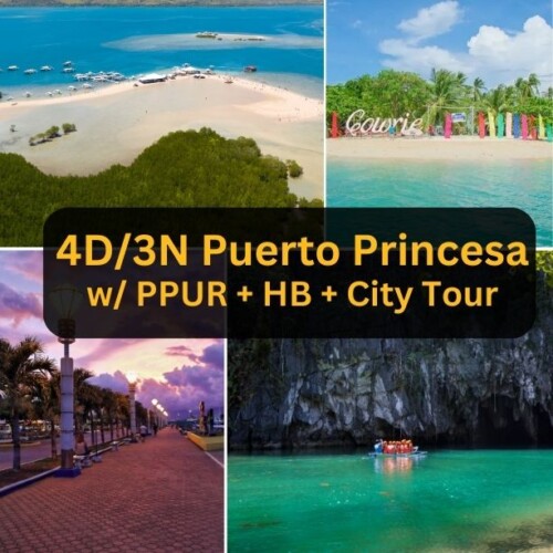 4D3N Puerto Princesa Tour package